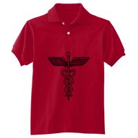 Youth 50/50 EcoSmart® Jersey Knit Polo Thumbnail