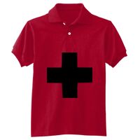 Youth 50/50 EcoSmart® Jersey Knit Polo Thumbnail