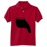 Youth 50/50 EcoSmart® Jersey Knit Polo Thumbnail