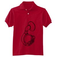 Youth 50/50 EcoSmart® Jersey Knit Polo Thumbnail