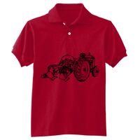 Youth 50/50 EcoSmart® Jersey Knit Polo Thumbnail