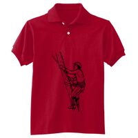 Youth 50/50 EcoSmart® Jersey Knit Polo Thumbnail