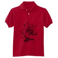 Youth 50/50 EcoSmart® Jersey Knit Polo Thumbnail