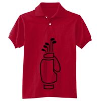 Youth 50/50 EcoSmart® Jersey Knit Polo Thumbnail