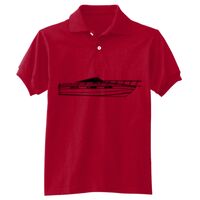 Youth 50/50 EcoSmart® Jersey Knit Polo Thumbnail