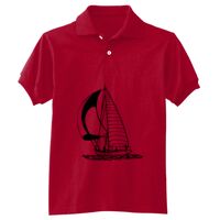 Youth 50/50 EcoSmart® Jersey Knit Polo Thumbnail