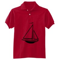 Youth 50/50 EcoSmart® Jersey Knit Polo Thumbnail