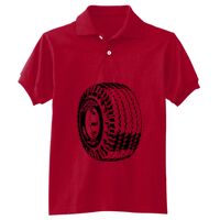 Youth 50/50 EcoSmart® Jersey Knit Polo Thumbnail