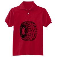 Youth 50/50 EcoSmart® Jersey Knit Polo Thumbnail