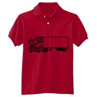 Youth 50/50 EcoSmart® Jersey Knit Polo Thumbnail