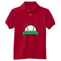 Youth 50/50 EcoSmart® Jersey Knit Polo Thumbnail