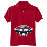 Youth 50/50 EcoSmart® Jersey Knit Polo Thumbnail