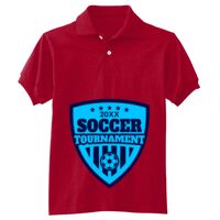 Youth 50/50 EcoSmart® Jersey Knit Polo Thumbnail