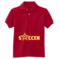 Youth 50/50 EcoSmart® Jersey Knit Polo Thumbnail