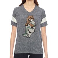 Ladies' Powder Puff Eco-Jersey™ T-Shirt Thumbnail