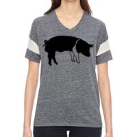 Ladies' Powder Puff Eco-Jersey™ T-Shirt Thumbnail