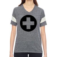 Ladies' Powder Puff Eco-Jersey™ T-Shirt Thumbnail