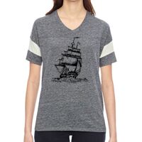 Ladies' Powder Puff Eco-Jersey™ T-Shirt Thumbnail