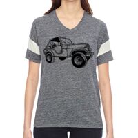 Ladies' Powder Puff Eco-Jersey™ T-Shirt Thumbnail